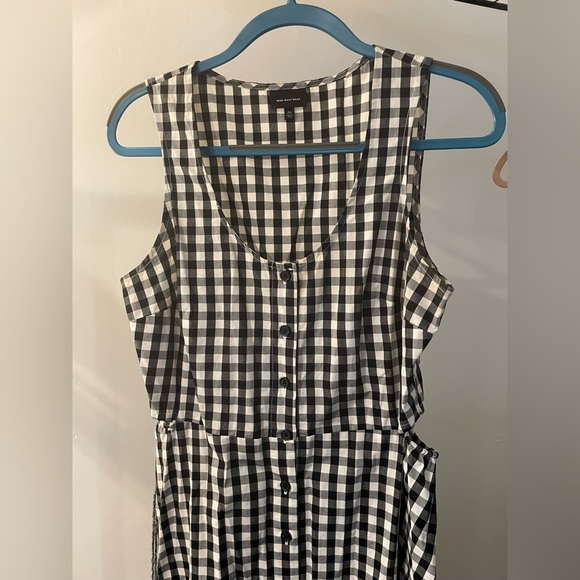Gingham Print Dress - Picture 3 of 7